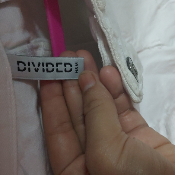 H&M white distressed shorts - size 26 - 4pockets - Picture 2 of 8